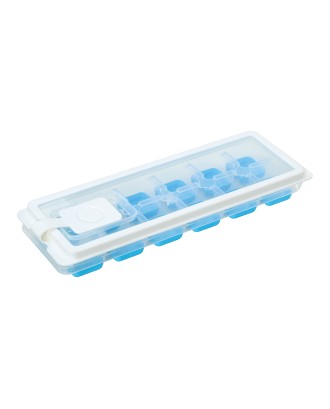 Tavita dreptunghiulara pentru cuburi de gheata, albastru, Cubo Plus - CILIO